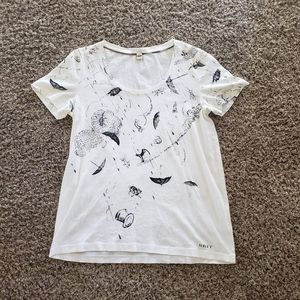 BURBERRY BRIT Raining Cats and Dogs Tee Size S
